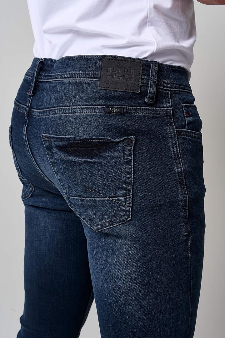 Blend BHEcho fit Multiflex fit Multiflex - NOOS Herren Jeans Hose Denim Slim Fit, Grösse:W30/32, Far