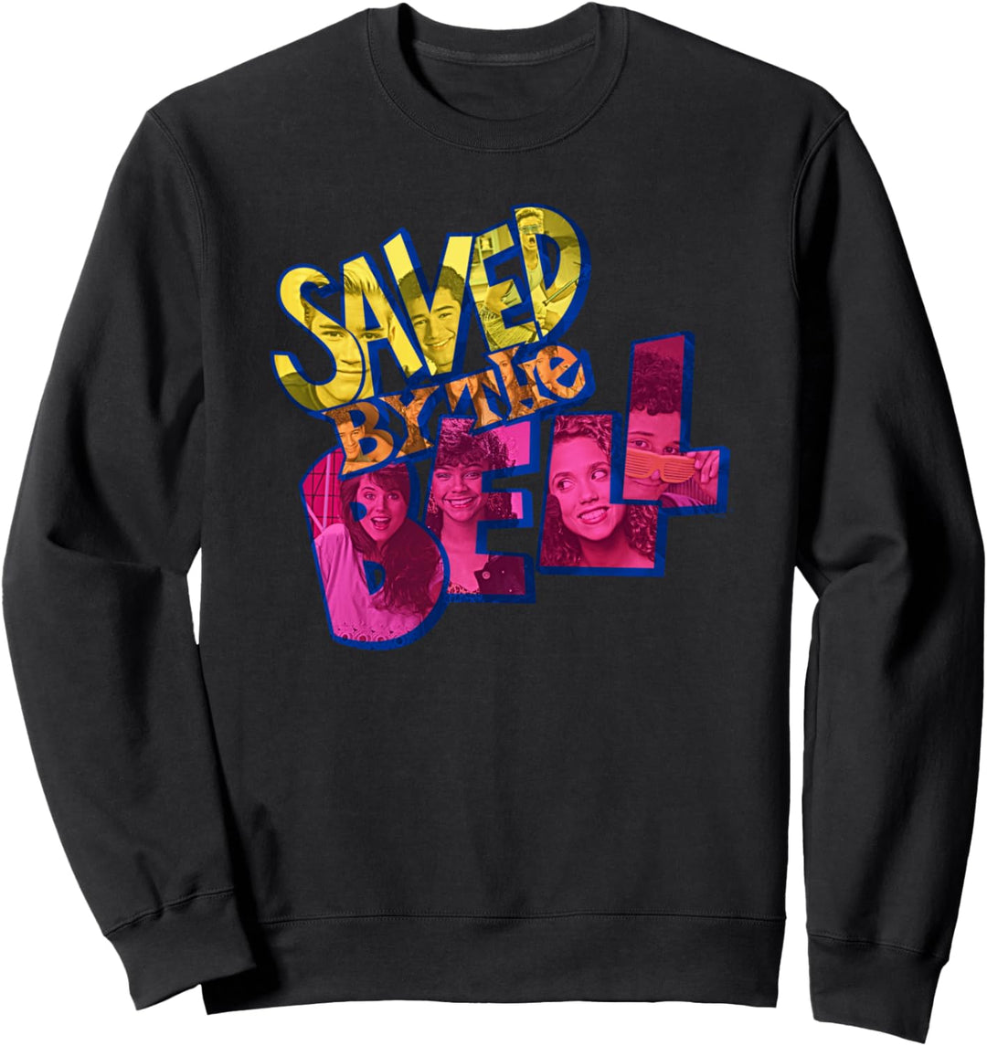 Saved By The Bell Logo-Fotocollage Sweatshirt