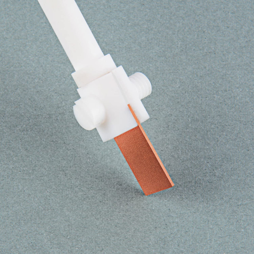 stonylab PTFE Titan Elektrodenhalter, Austauschbarer Mehrzweck Elektrodenhalter Clip mit 10 x 10 mm