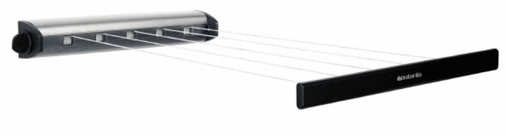 Brabantia Herausziehbare Wäscheleinen/Stainless Steel