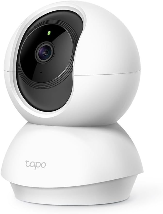 TP-Link Tapo C200 WLAN IP Kamera Überwachungskamera (Linsenschwenkung- und Neigung, 1080p-Auflösung,