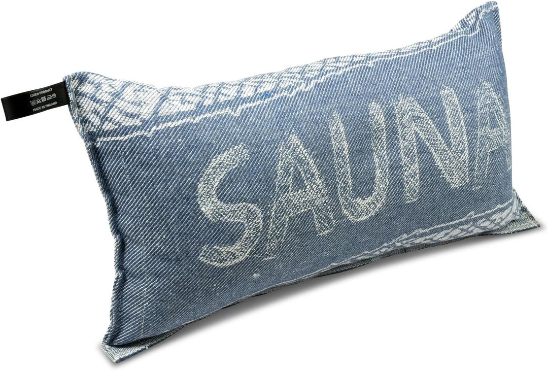 POOL Total Jokipiin Premium Saunakissen 40 x 22 cm | 100% Made in Finland | ReisekissenLeine