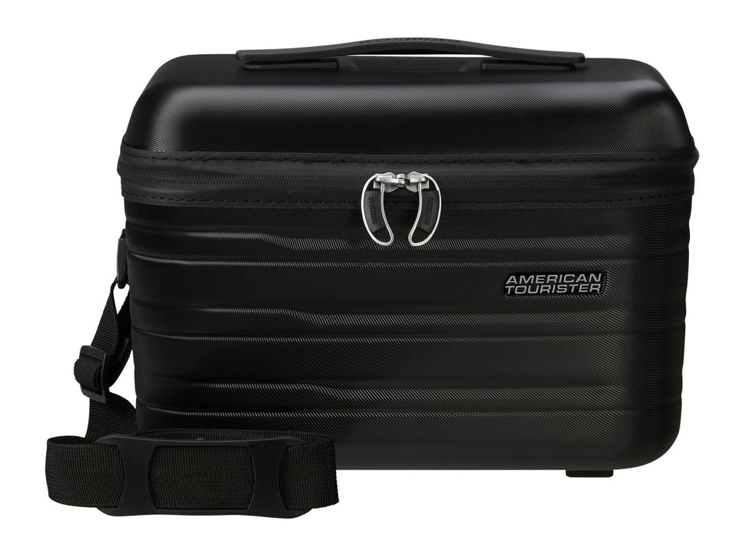 American Tourister Flashline - Kosmetikkoffer, 36 cm, Schwarz (Shadow Black)