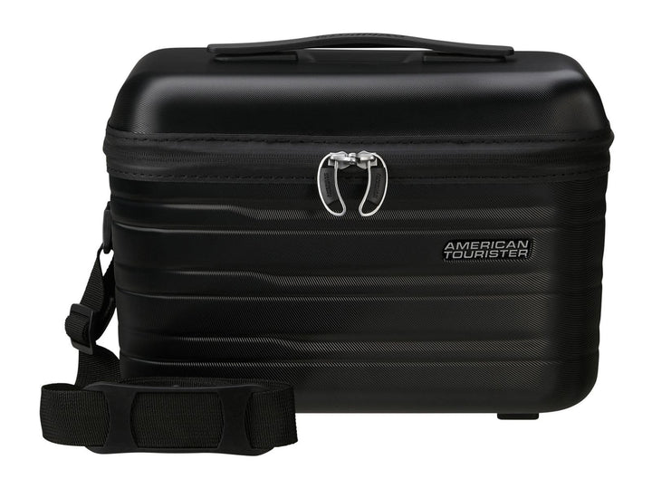 American Tourister Flashline - Kosmetikkoffer, 36 cm, Schwarz (Shadow Black)