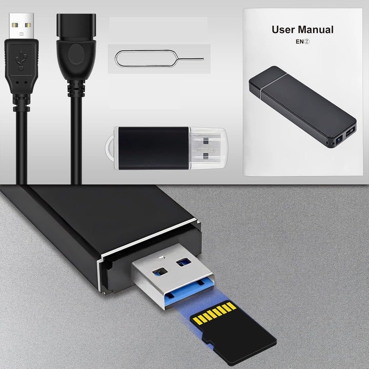 HGYGHO 32GB Mini Kamera USB-Stick 1080P Bewegungserkennung ohne WLAN | Mini Überwachungskamera USB F