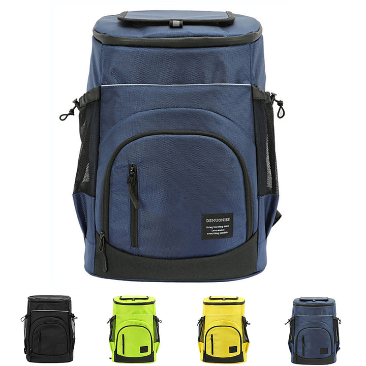 XIUWOUG 33L Kühltasche Gross, Wasserdichten Isolierter Rucksäcke Cooler Bag, Kaltes Bier Picknick Ru