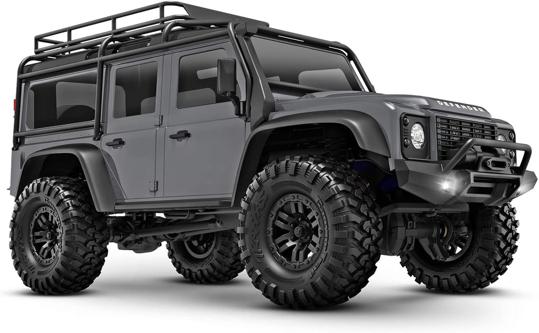 TRAXXAS TRX-4M Silber 1/18 4x4 LD Land Rover Defender Scale Crawler inkl. Akku Lader 4WD RTR