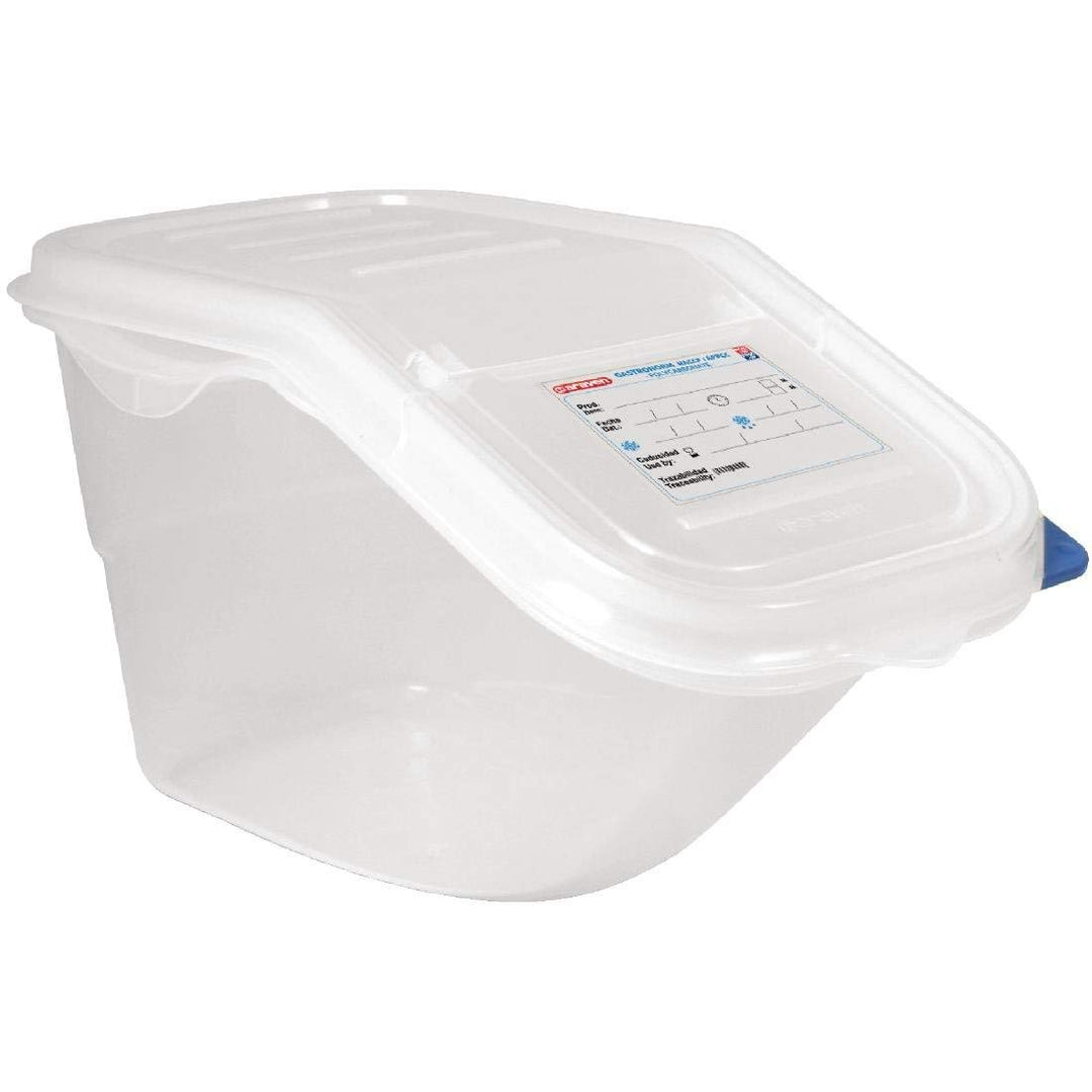 Araven 9146 Accessible Container with lid GN 44199, Weiss, 200(h) x 200(w) x 395(d)mm.