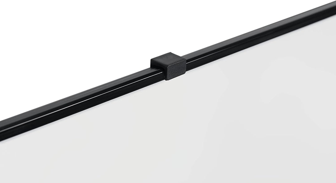 BoardsPlus Economy Magnetisches Whiteboard, 88 x 58 cm mit lackierter, trocken abwischbarer Stahlobe