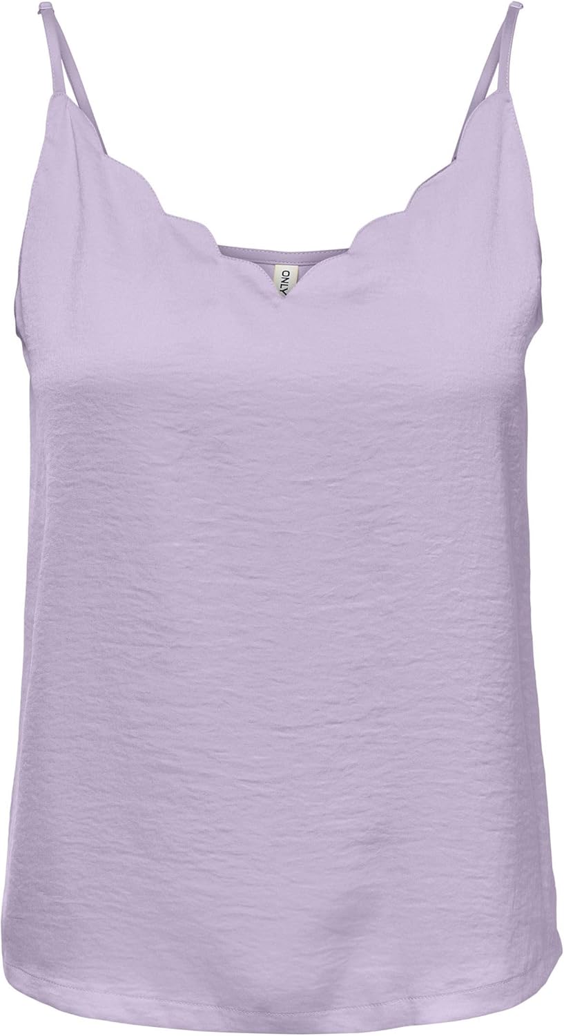 ONLY Female Top ONLDEBBIE Top Pastel Lilac 36, Pastel Lilac 36
