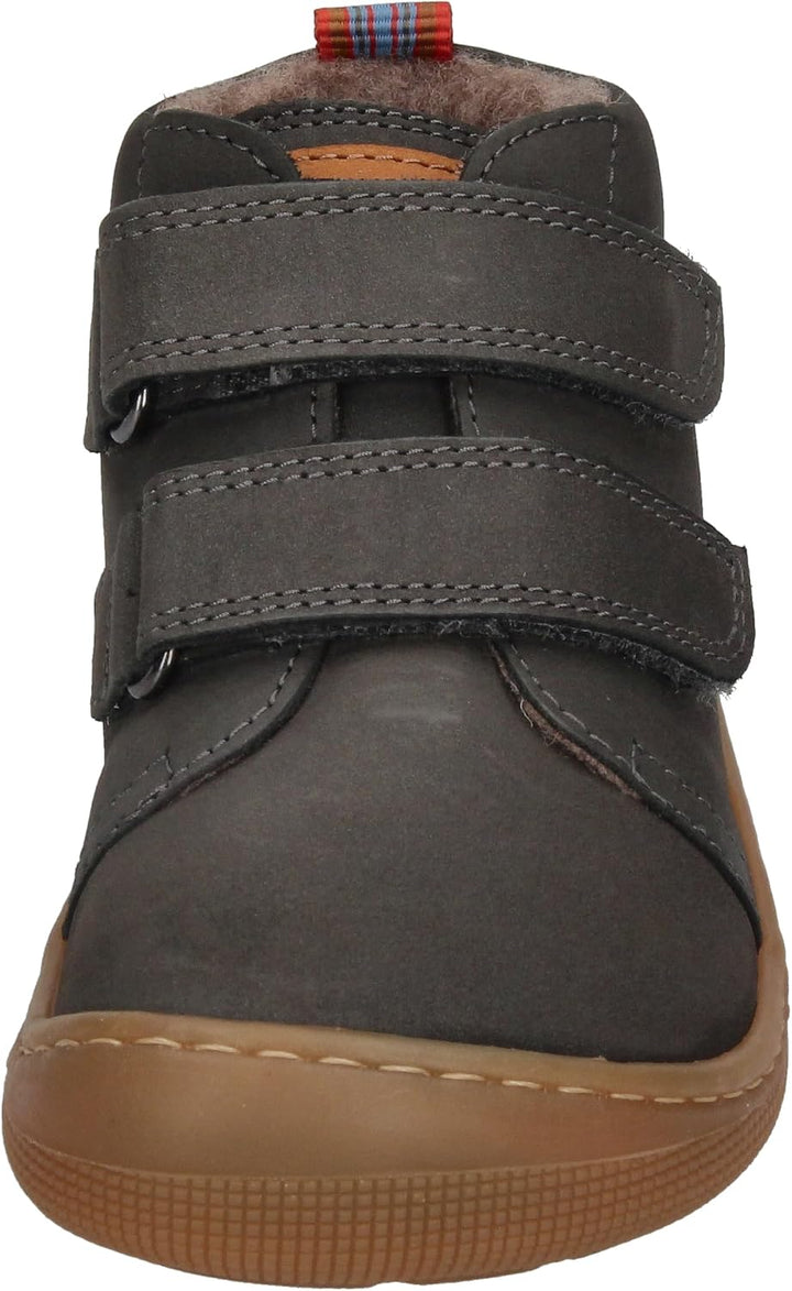 Koel4Kids Nubuk Lederschuhe Navy + Wollfutter, Barfussschuhe breitere Leiste Don 002.233-100 28 EU D