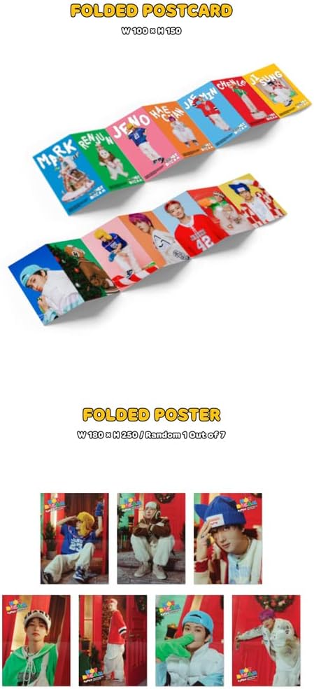 NCT Dream Winter Special Mini Album Candy Photobook ver + Poster