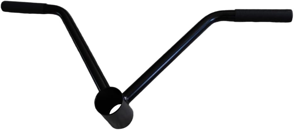 sveltus Landmine T-bar Griff, Schwarz, Einheitsgrösse