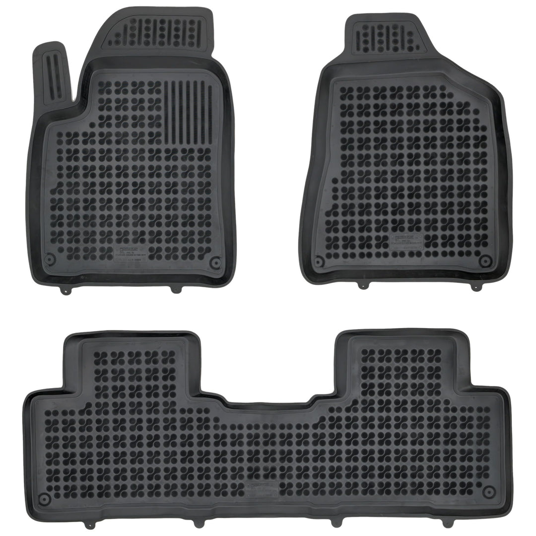 SMK Auto fussmatten gummimatten passt für SsangYong Korando III 2011-2019 fussmatten Auto für alle J