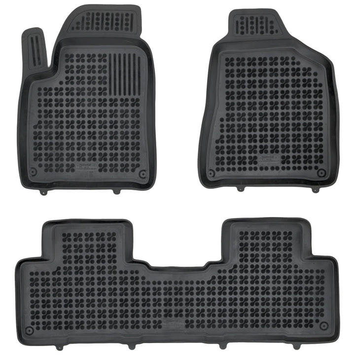 MOTOS Gummimatten Auto Fussmatte passt für SsangYong Korando III 2011-2019 Verbessern Sie Ihren Reis