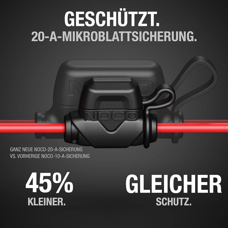 NOCO GC001 X-Connect Batterieklemmen-Zubehör mit integrierten M6-Ösen Genius Smart Batterieladegerät
