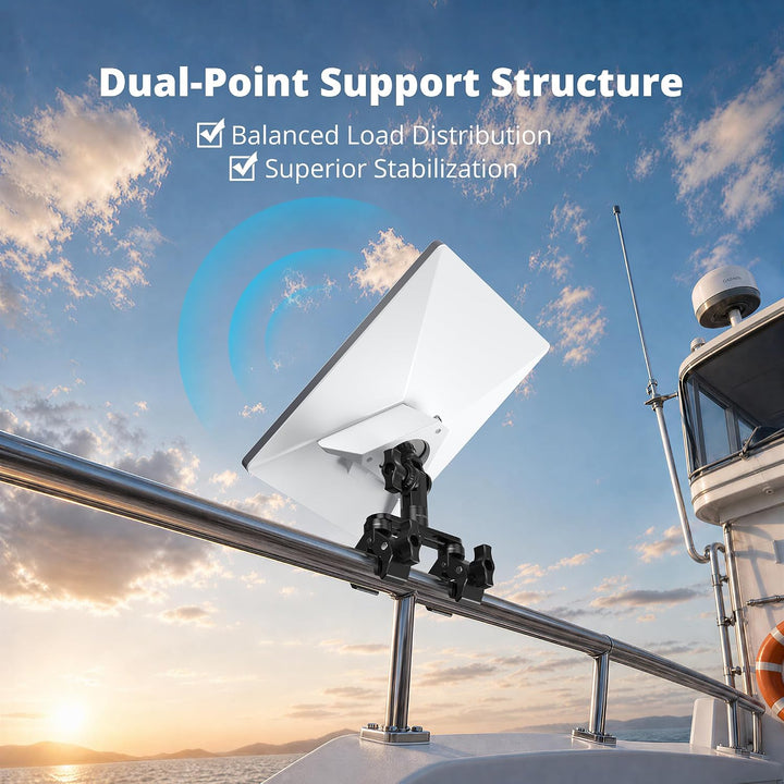 XLTTYWL® RV Doppelklemm-Halterung für Starlink Mini &amp; Mini X