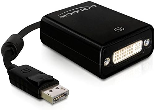 Adapter Displayport Stecker an DVI 24+5 Buchse, Delock® [61847]