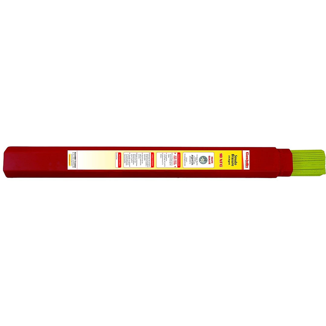 CASTOLIN Brasure 18XFC - acierfontecuivre - alliage 1% argent Ø3-1kg - Vis, fixation et droguerie