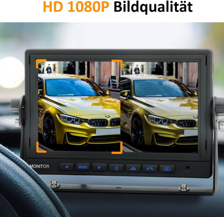 VSG24 HD Transporter Kugelkopf Rückfahrkamera, Sprinter Kamera inkl. Adapter Kabel, 1080P HD Auflösu