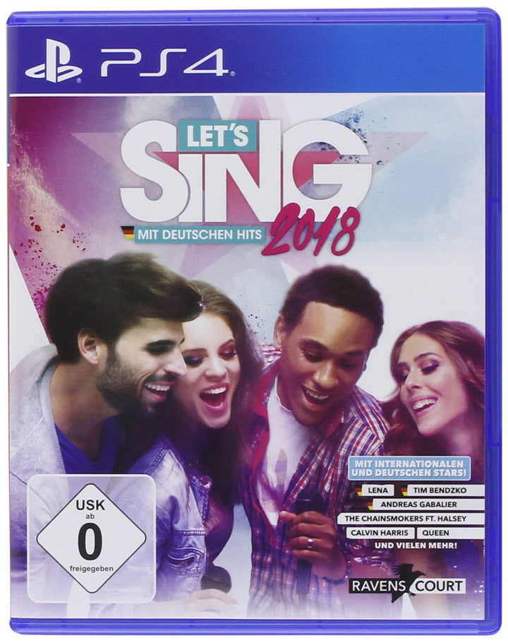 Let's Sing 2018 mit Deutschen Hits [PS4] PlayStation 4 Standard, PlayStation 4 Standard