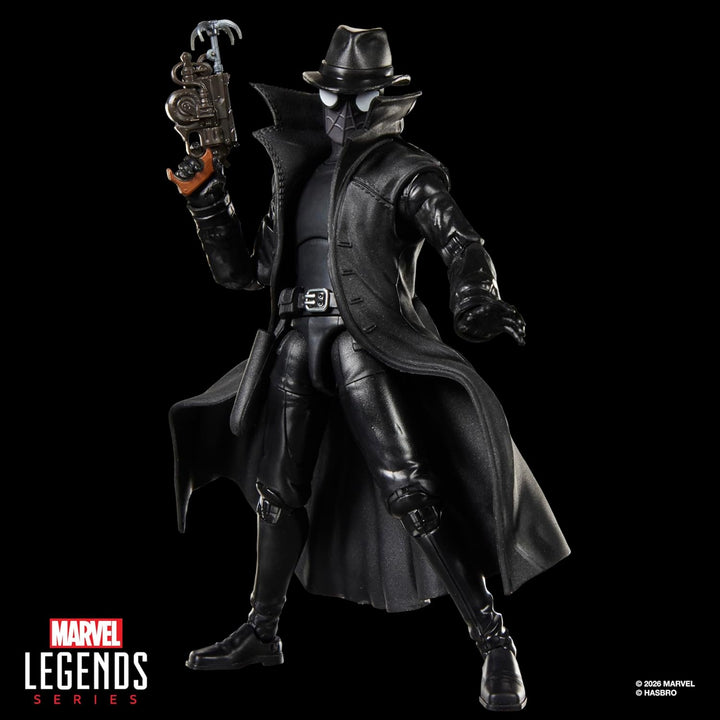 Marvel Legends Series Spider-Man Noir, Retro Cardback Spider-Man Comics Action-Figur zum Sammeln (15