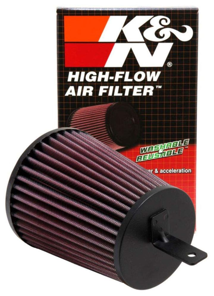 K&N SU-4002 Motorrad K&N Tausch-Luftfilter, Rot