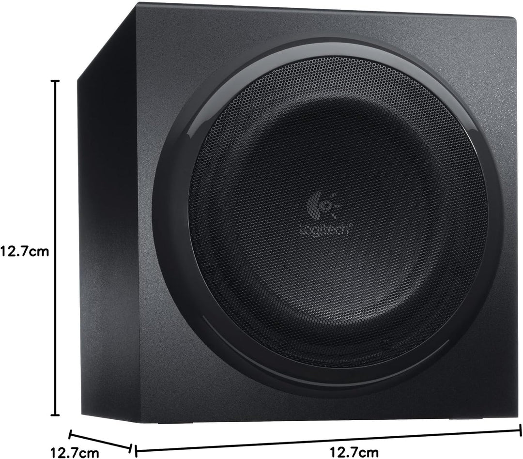 Logitech Z906 5.1 Sound System, Lautsprecher mit 1000 Watt Surround Sound, THX, Mehrere Audio-Eingän