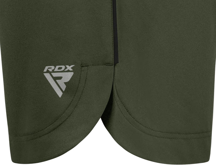 RDX MMA Shorts Sporthose Herren Kurz, Kampfsport Boxen Trainingshose Männer, Kickboxen Muay Thai Box