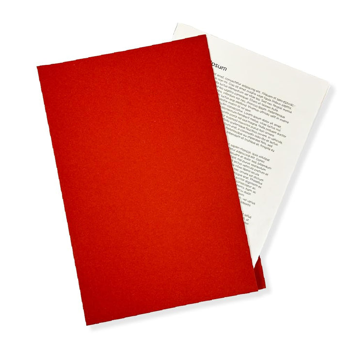 Exacompta - Ref. FS315-REDZ – Guildhall – quadratischer Schnittmappe, 35 x 24,2 cm, 315 g/m², schwer