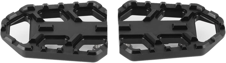 KIMISS Motorradpedal, 1 Paar Motorrad-Sicherheitsfussstütze CNC-Fussplatten aus Aluminiumlegierung P