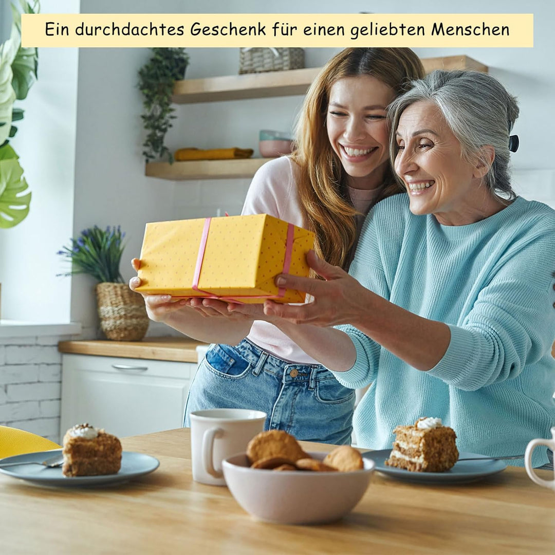 Top-spring Geschenk zum 50. Jahrestag der Hochzeit, Schreibtischuhr als Andenken für Eltern und Gros
