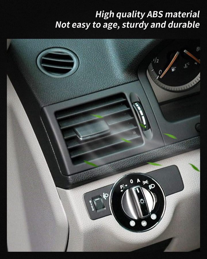 EULIMBQS Front Air Grille Outlet Cover für Mercedes Benz W204, AC Vent Grille Outlet Cover Panel Ers