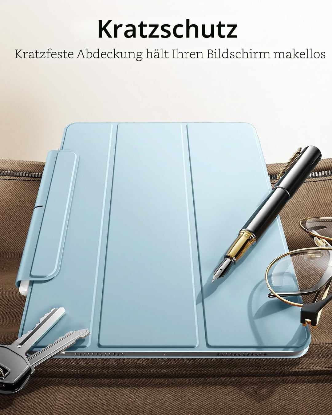 ESR für iPad Air 11 Zoll 2026 Hülle M4/M3/M2, iPad Air 5/4 Hülle (2025/2024/2022/2020) Starke Magnet