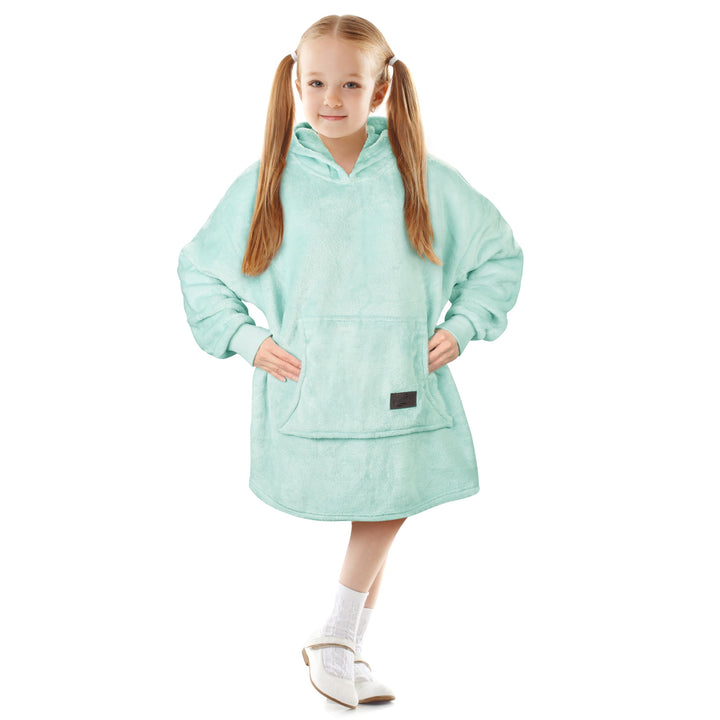 Catalonia Classy Kinder Hoodie Decke, übergrosse Kuschel Hoodie Kinder, Mädchen Jungen Kuschel Fleec