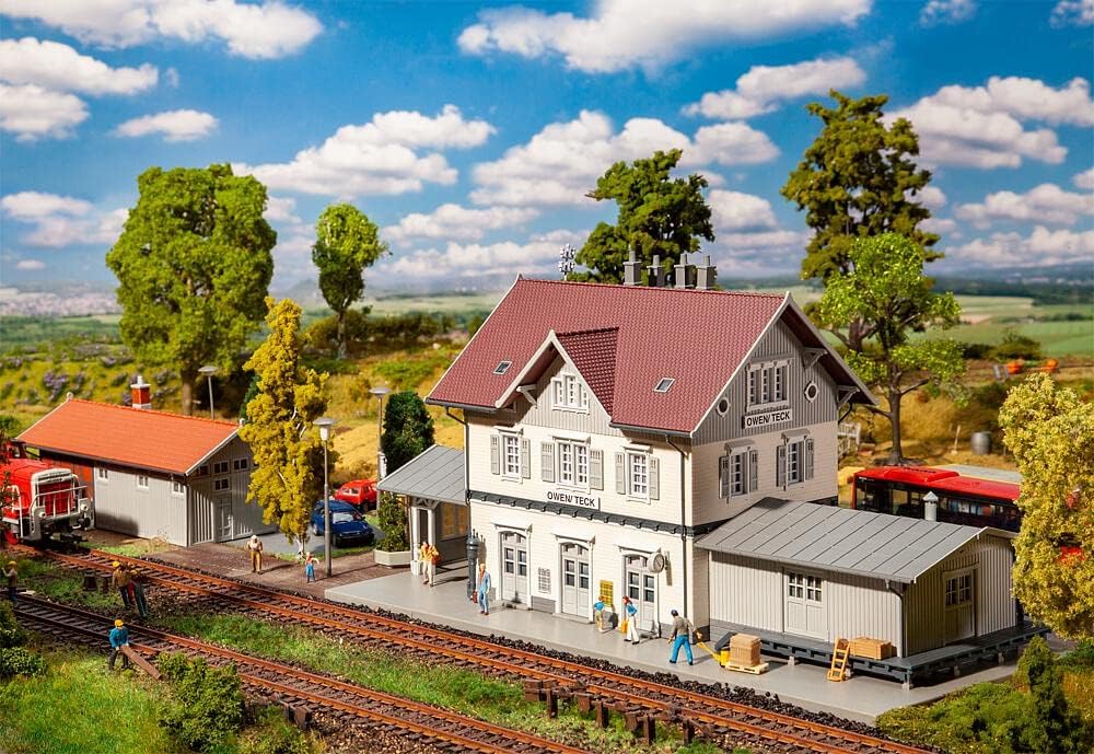 Faller 110145 Bahnhof Owen, Mehrfach, One Size