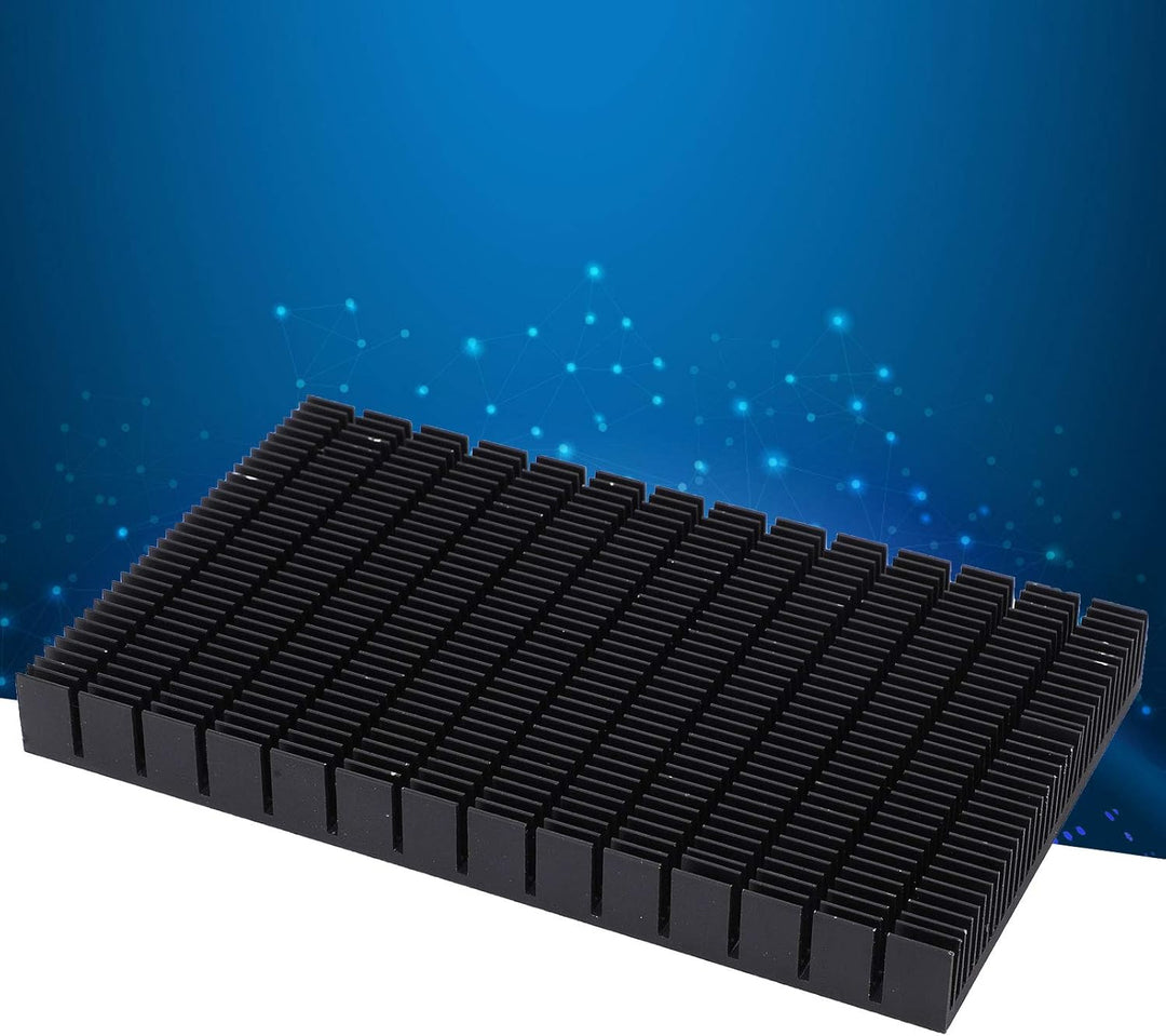 Hilitand Aluminium Kühlkörper Netzteil Kühlung Modual Black Cooler Heat Board Radiator Heatsink P90