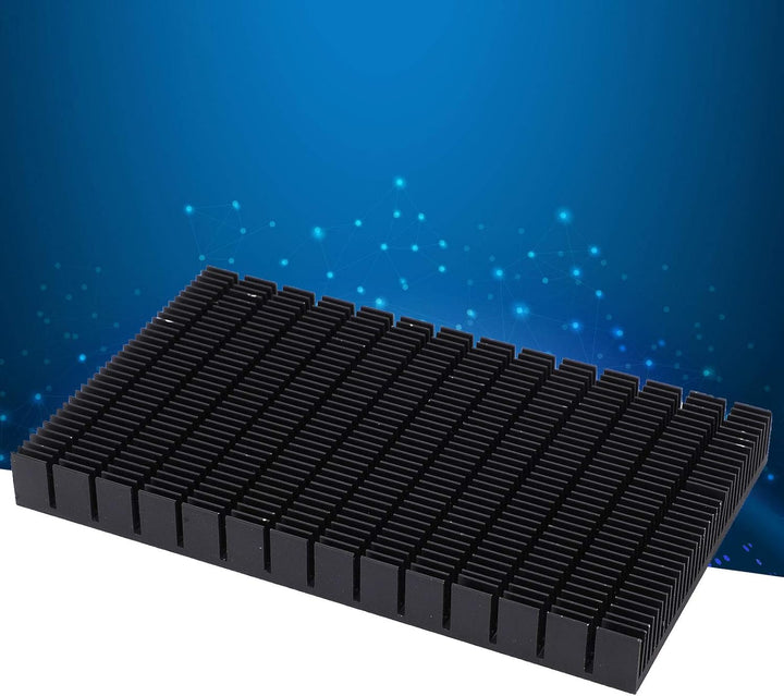 Hilitand Aluminium Kühlkörper Netzteil Kühlung Modual Black Cooler Heat Board Radiator Heatsink P90