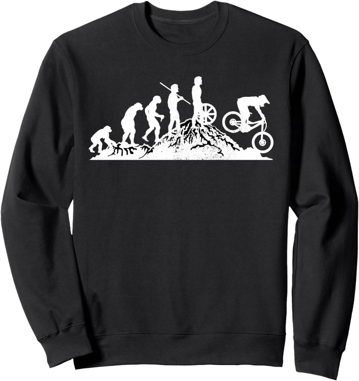 Evolution Downhill Mountain Bike MTB Mountain Biking Sweatshirt