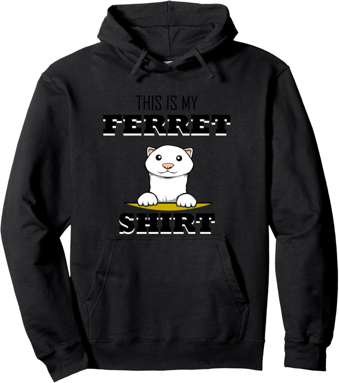 Mein Frettchen Spruch Nagetier Netter Nager Pullover Hoodie