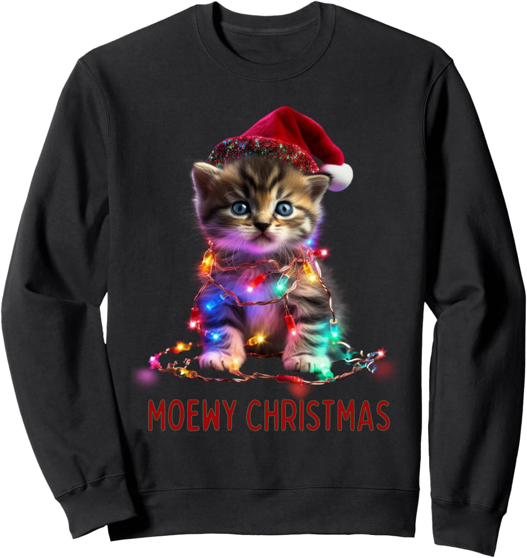 Moewy Weihnachten - Cat Xmas Sweatshirt