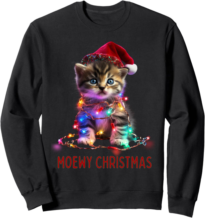 Moewy Weihnachten - Cat Xmas Sweatshirt