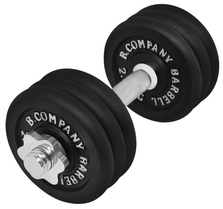 Guss Kurzhantel-Set 17,5Kg (1 x Kurzhantelstange 35cm und 6x2,5Kg Hantelscheiben) Hantelset Hanteln
