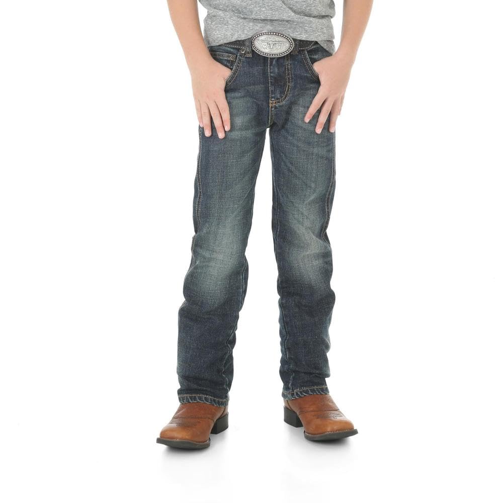 Wrangler Boys Retro Slim Fit Straight Leg Jean, Bozeman, 2T Slim