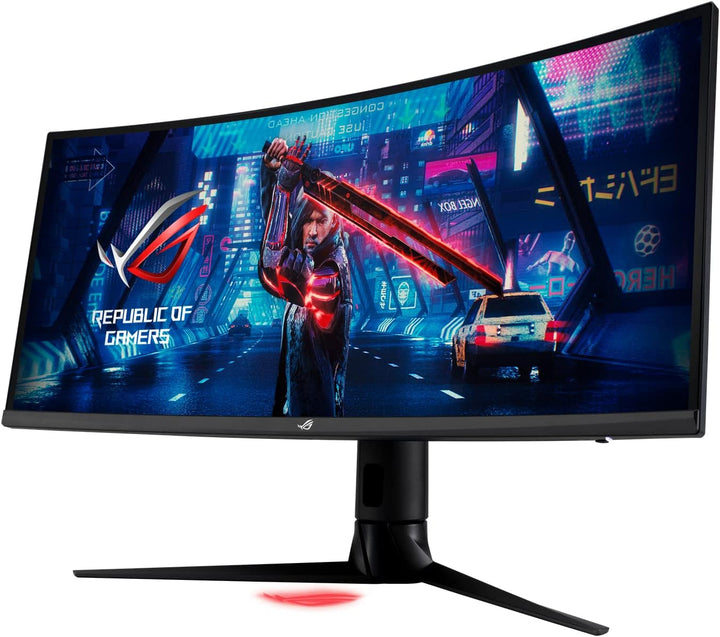 ASUS ROG Strix XG349C - 34 Zoll UWQHD Curved Gaming Monitor - 180 Hz, 1ms GtG, G-Sync kompatibel, Di