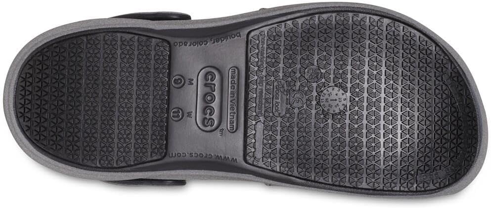 Crocs Unisex Bistro Graphic Clogs 36/37 EU Black Reflective, 36/37 EU Black Reflective