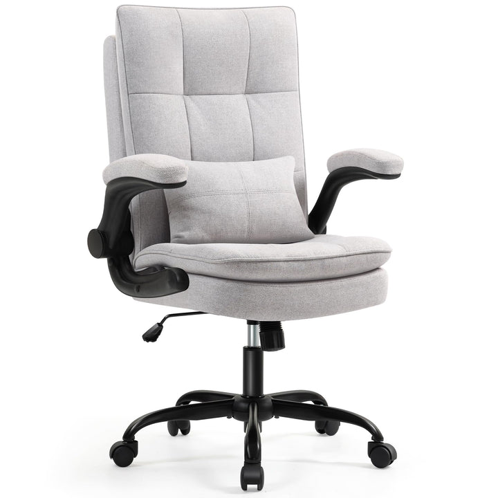 Asukale Bürostuhl Ergonomisch [TESTSIEGER] Schreibtischstuhl | Atmungsaktiver Stoff & Hohe Rückenleh