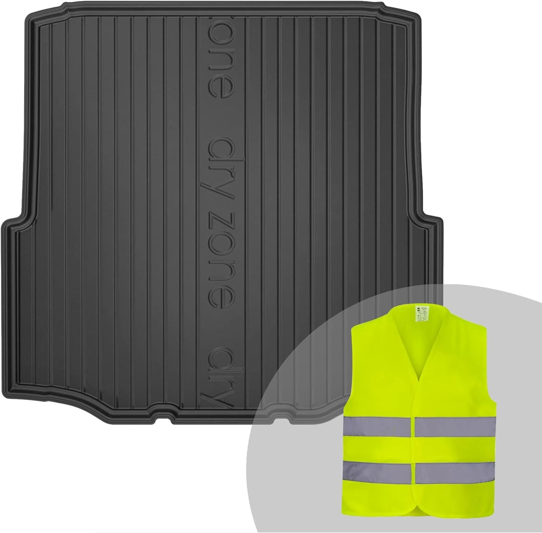 FROGUM DryZone Gummimatte Ganzjährige Praktische Auto Kofferraummatte Kofferraumwanne passend für Sk