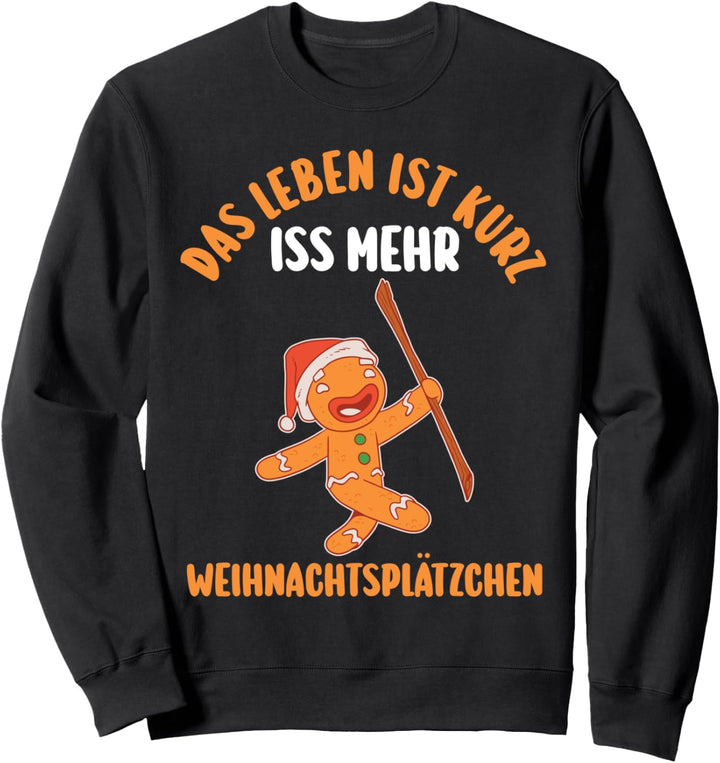 Weihnachtsmann Weihnachten Weihnachtsplätzchen Sweatshirt