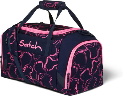 satch Pack Pencil Slider Edition Schulrucksack Set 3tlg. mit Sporttasche Pink Supreme, Pink Supreme